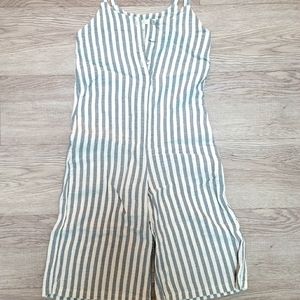 Rylee and Cru Stripe Bridgette Jumpsuit